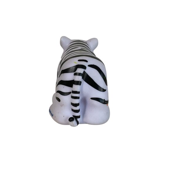 2011 Fisher Price Little People Zoo Talkers White Tiger Figurine Mattel - Picture 3 of 4